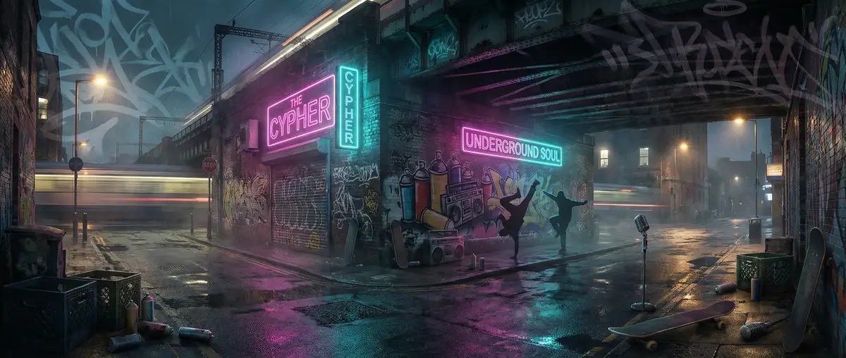 爸爸的好儿子在线 - 城市街头文化夜景